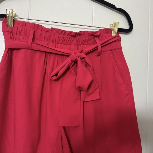 J Crew Womens Pull On Red Shorts Size S NWT - Picture 3 of 9